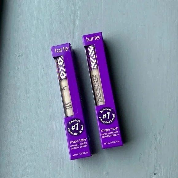 Bundle of Tarte Shape Tape Concealer - Travel Size | 34S Shape Tape | Travel - Picture 1 of 6